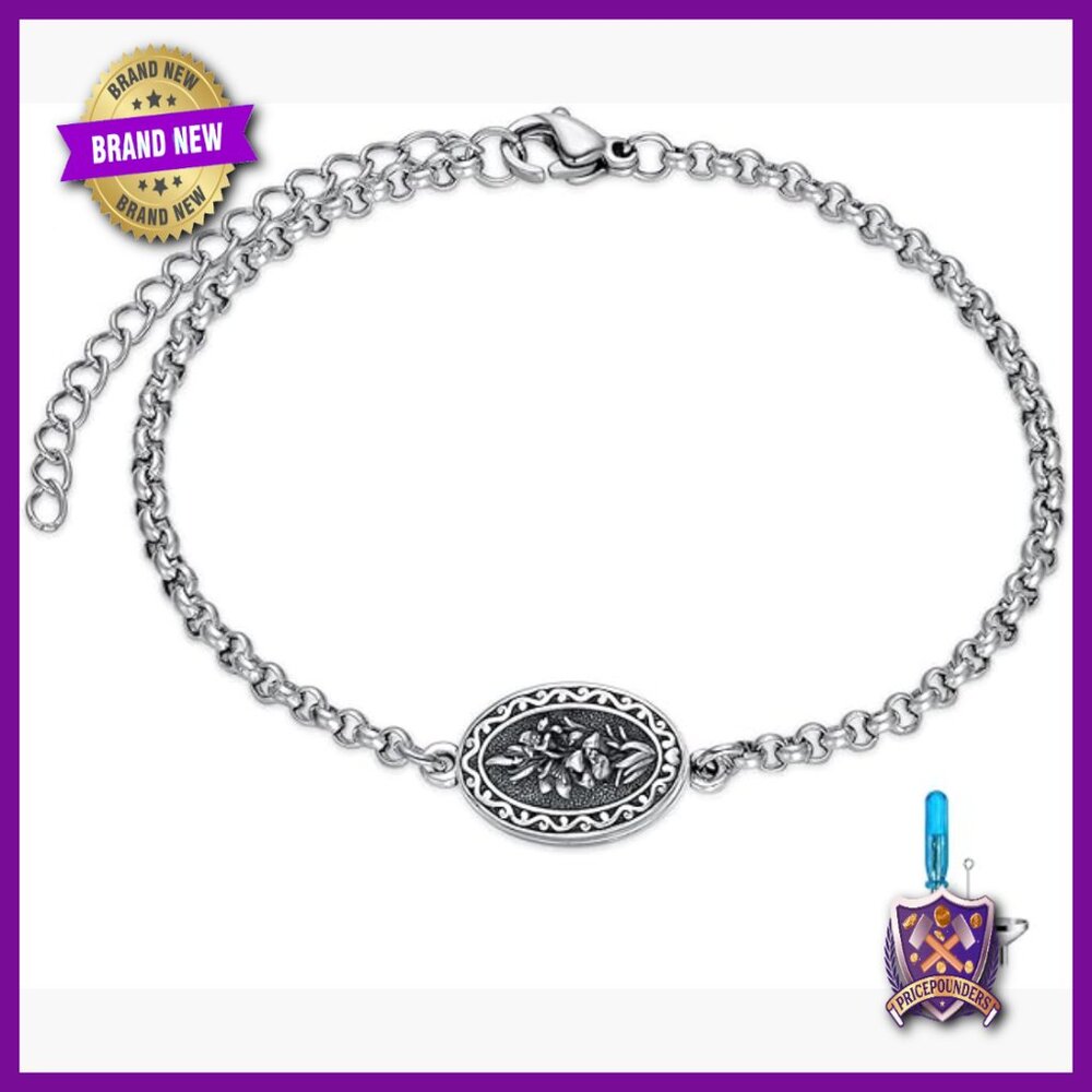 Sterling Silver Cremation Urn Bracelet for Ashes Memorial Keepsake Jewelry